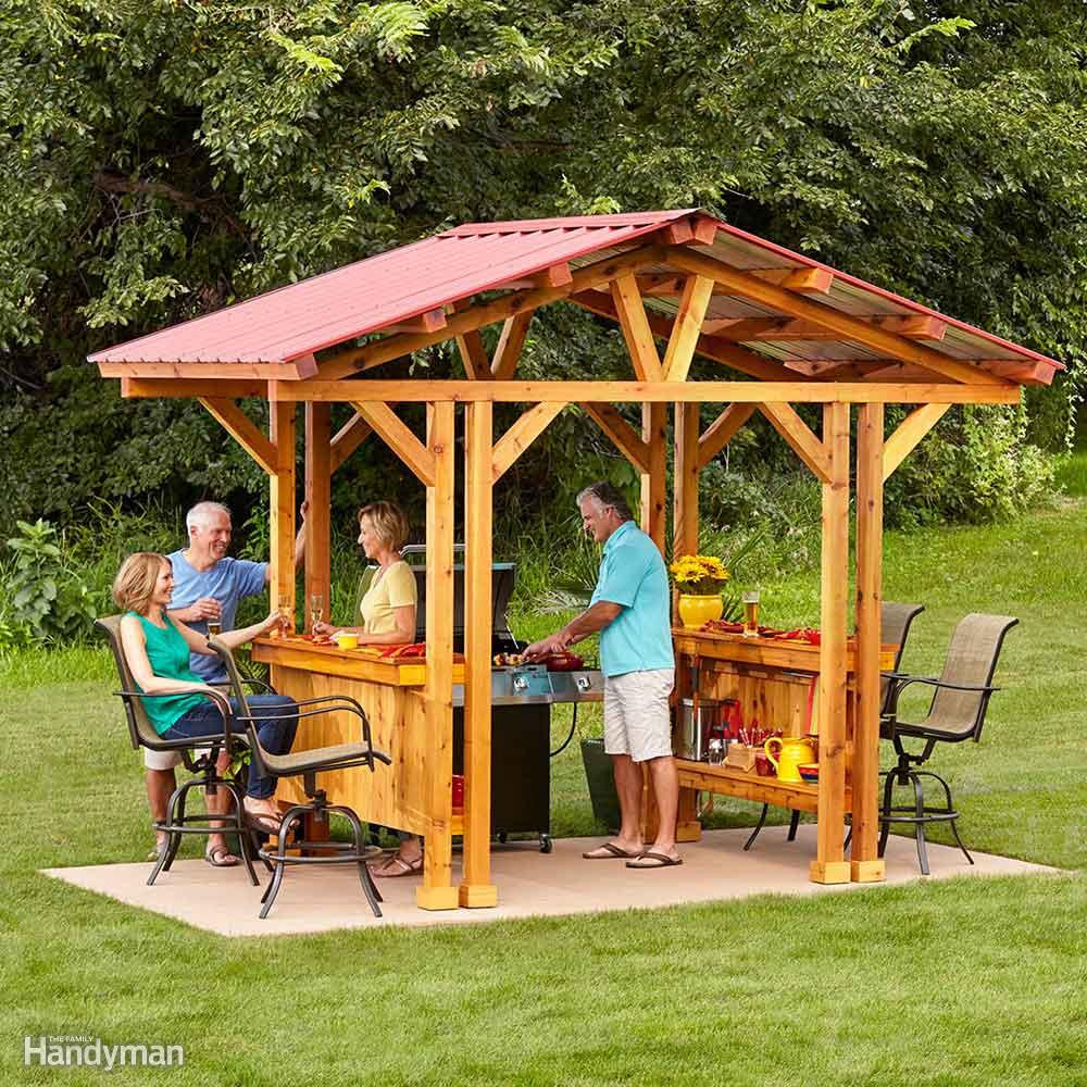 Backyard Gazebo Diy
 34 Awesome Outdoor DIY Projects to Get You Outside