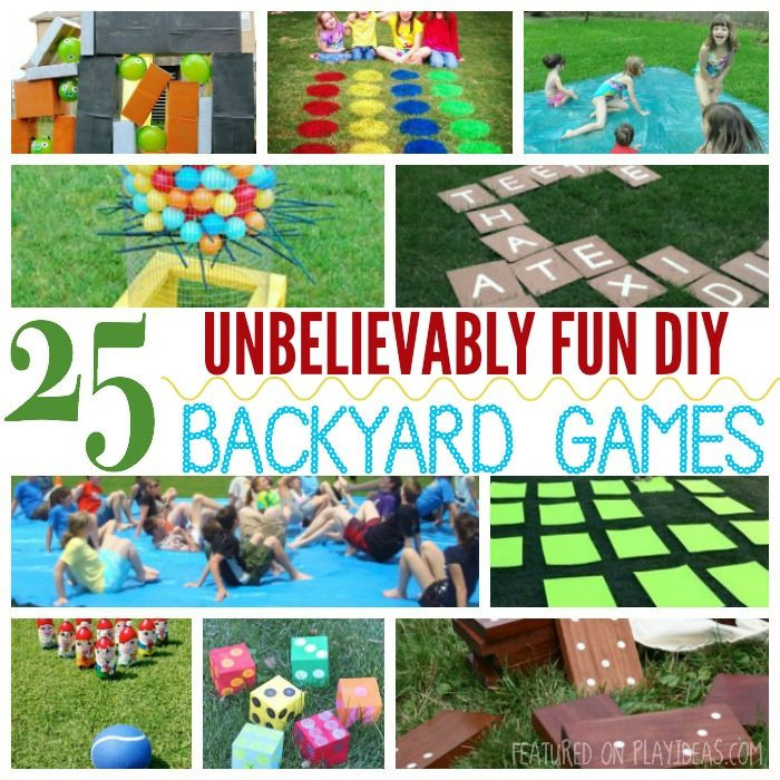 Backyard Kids Game
 25 Unbelievably Fun DIY Backyard Games For Kids