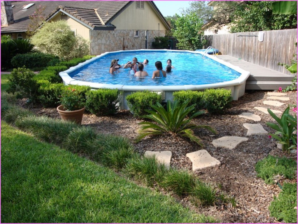 Backyard Landscaping Ideas With Pools
 Ground Pool Landscaping Ideas – Deshouse