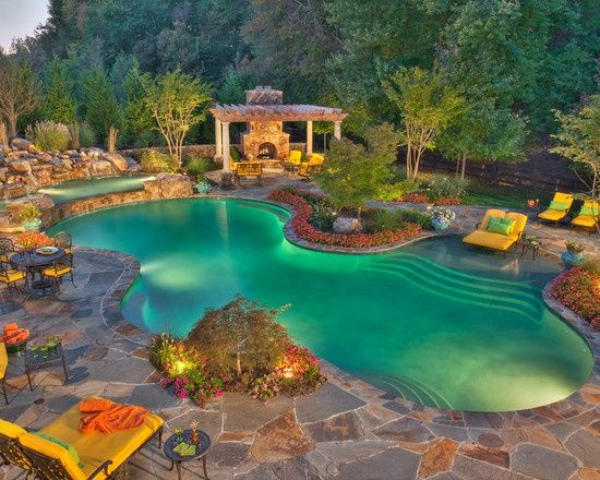 Backyard Landscaping Ideas With Pools
 Luxury Backyard Design Trends for 2015
