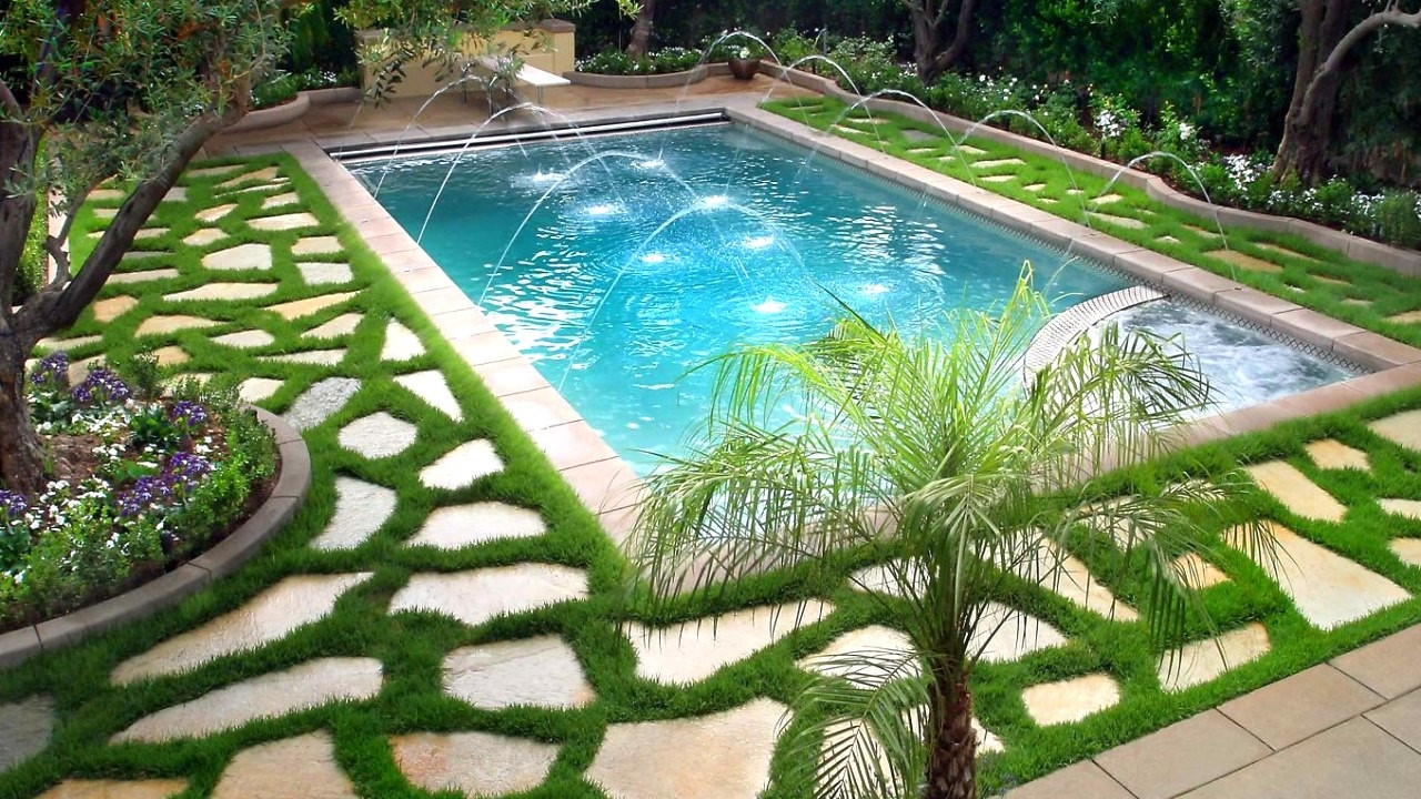Backyard Landscaping Ideas With Pools
 Swimming Pool Landscaping Ideas Ideas for Beautiful