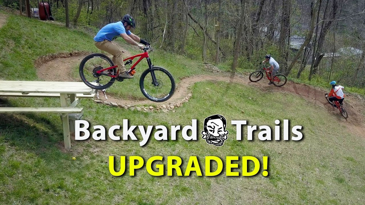 Backyard Mountain Bike Trail
 Backyard MTB Trails with "Sicknic Table" Berm Creek