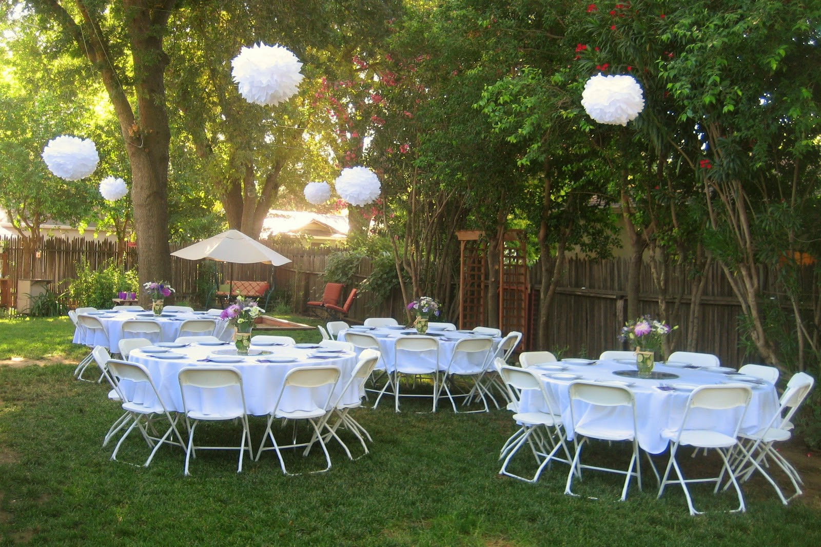 Backyard Party Decorating Ideas
 A resting place for pleted Projects Backyard Bridal