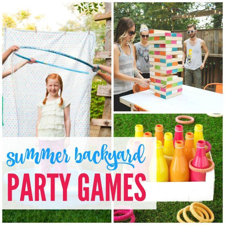 Backyard Party Game Ideas
 Summer Backyard Party Games