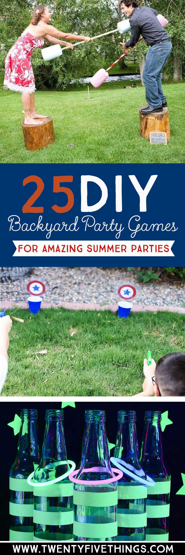 Backyard Party Game Ideas
 25 DIY Backyard Party Games for the Best Summer Party Ever