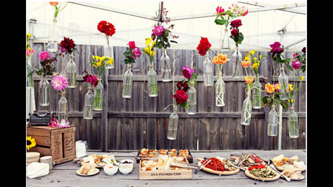 Backyard Party Ideas Decorating
 Awesome Outdoor party decoration ideas