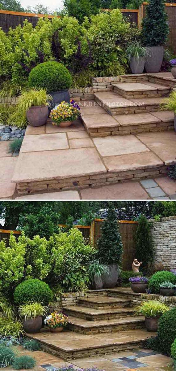 Backyard Patio Landscaping Ideas
 Awesome DIY Ideas to Make Garden Stairs and Steps