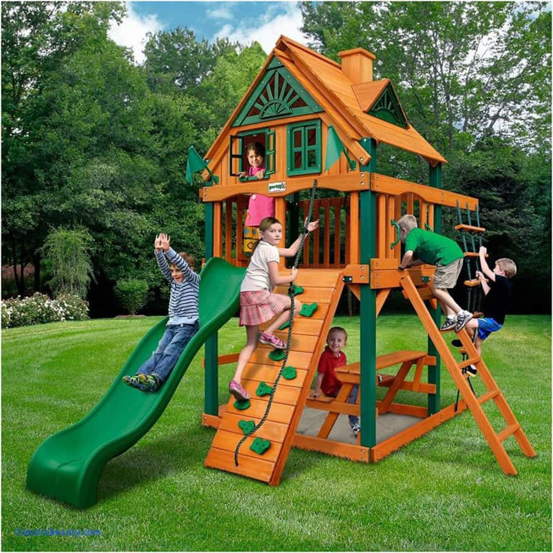 Backyard Play Equipment
 DIY Swing Sets And Slides For Amazing Playgrounds