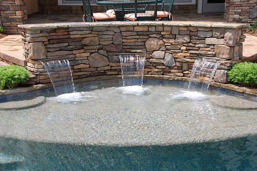 Backyard Pools Sacramento
 pool waterfalls sacramento swimming pool contractor custom