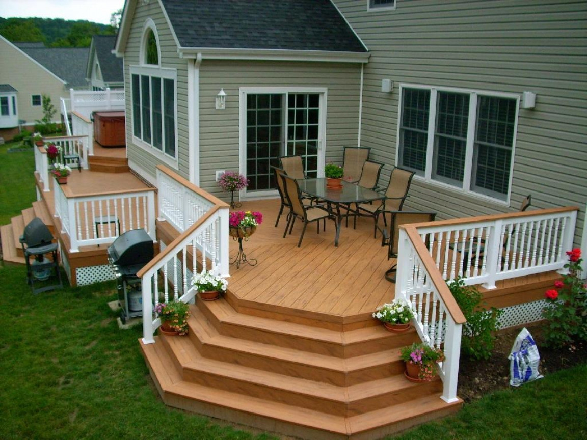 Backyard Porch Ideas
 Small backyard decks back porch design ideas back porch