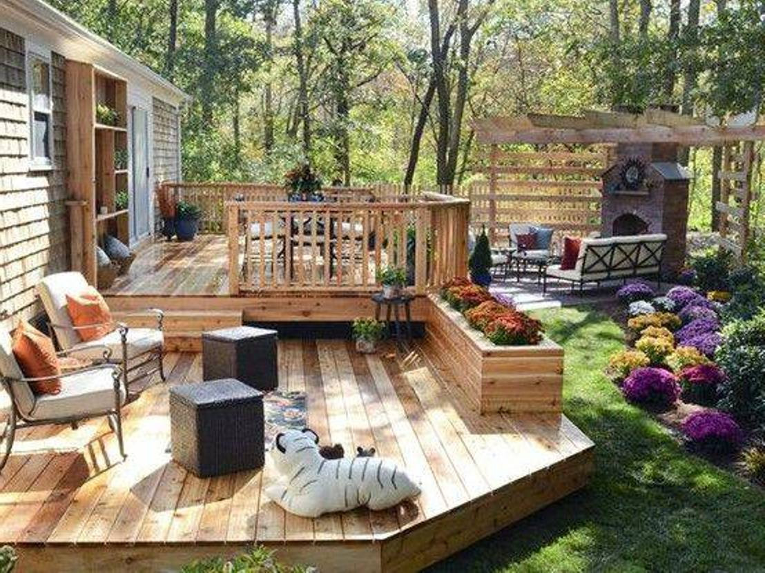 Backyard Porches Ideas
 Simple and Easy Backyard Privacy Ideas MidCityEast