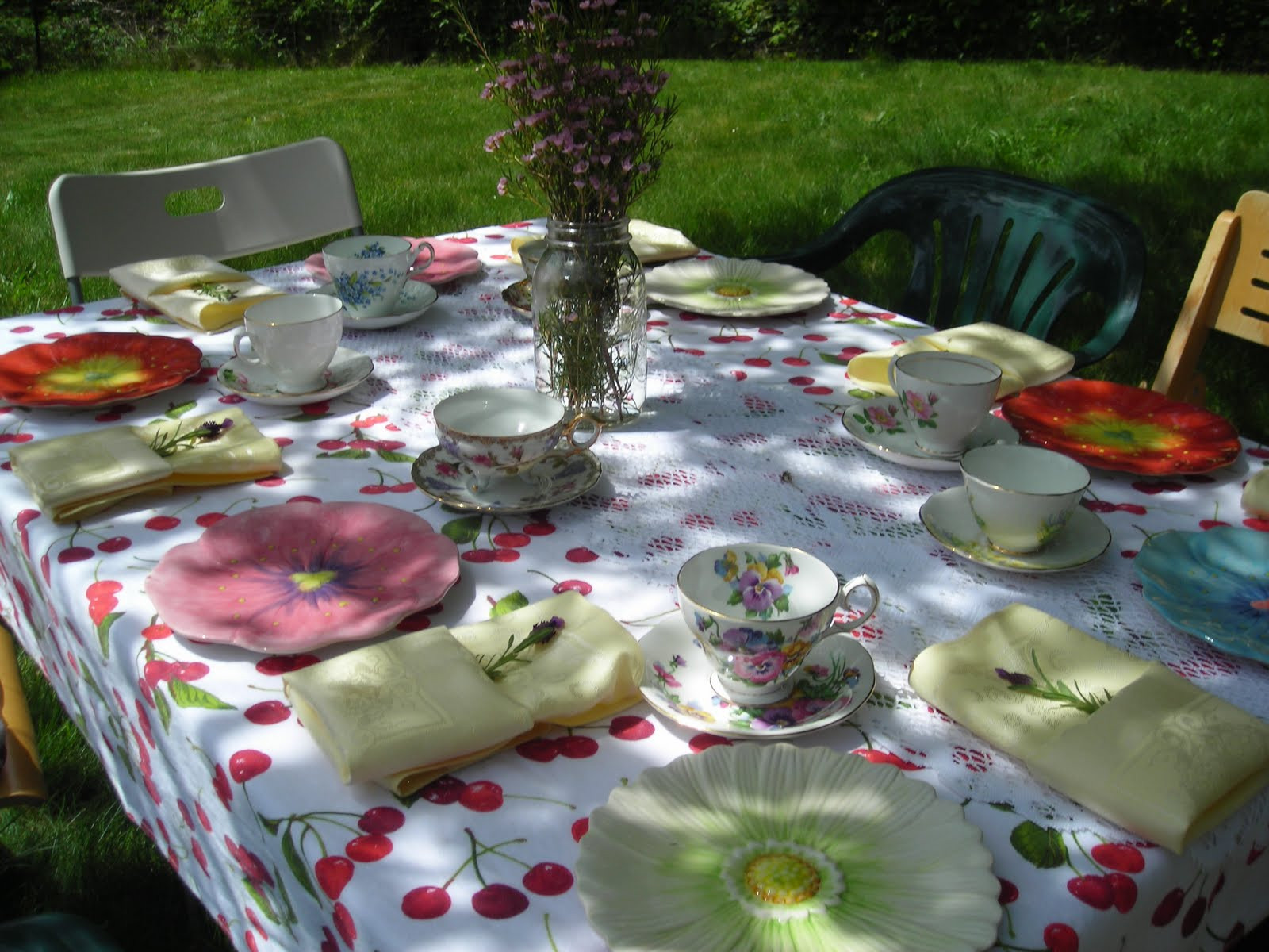 Backyard Tea Party Ideas
 Tea anyone Garden Tea Party