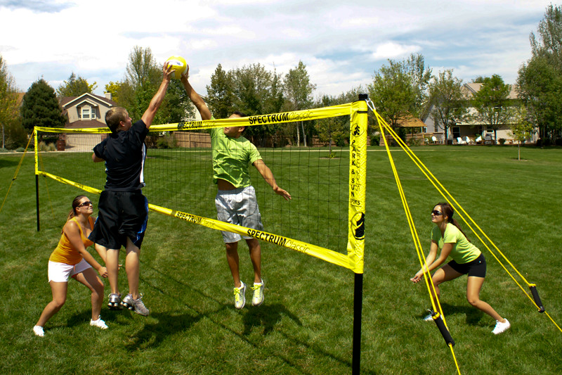 Backyard Volleyball Set
 Best Outdoor Volleyball Net System Spectrum™ Classic
