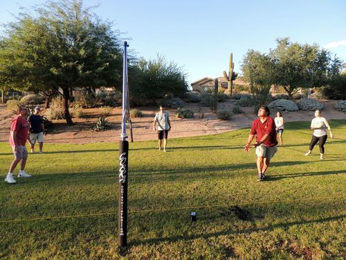 Backyard Volleyball Set
 Outdoor Volleyball Net System 100 5 star reviews