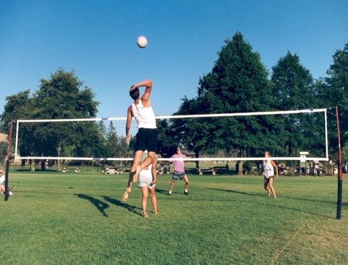 Backyard Volleyball Set
 Outdoor Volleyball Net System 100 5 star reviews