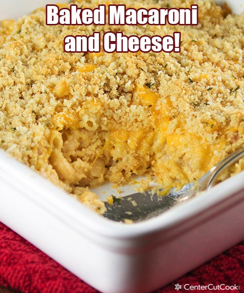 Baked Macaroni And Cheese With Ham And Bread Crumbs
 Baked Macaroni and Cheese Recipe