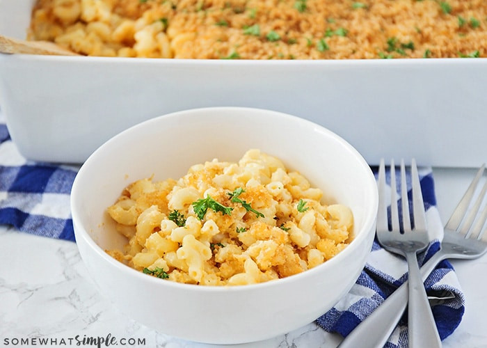 Baked Macaroni And Cheese With Ham And Bread Crumbs
 BEST Baked Macaroni and Cheese Recipe