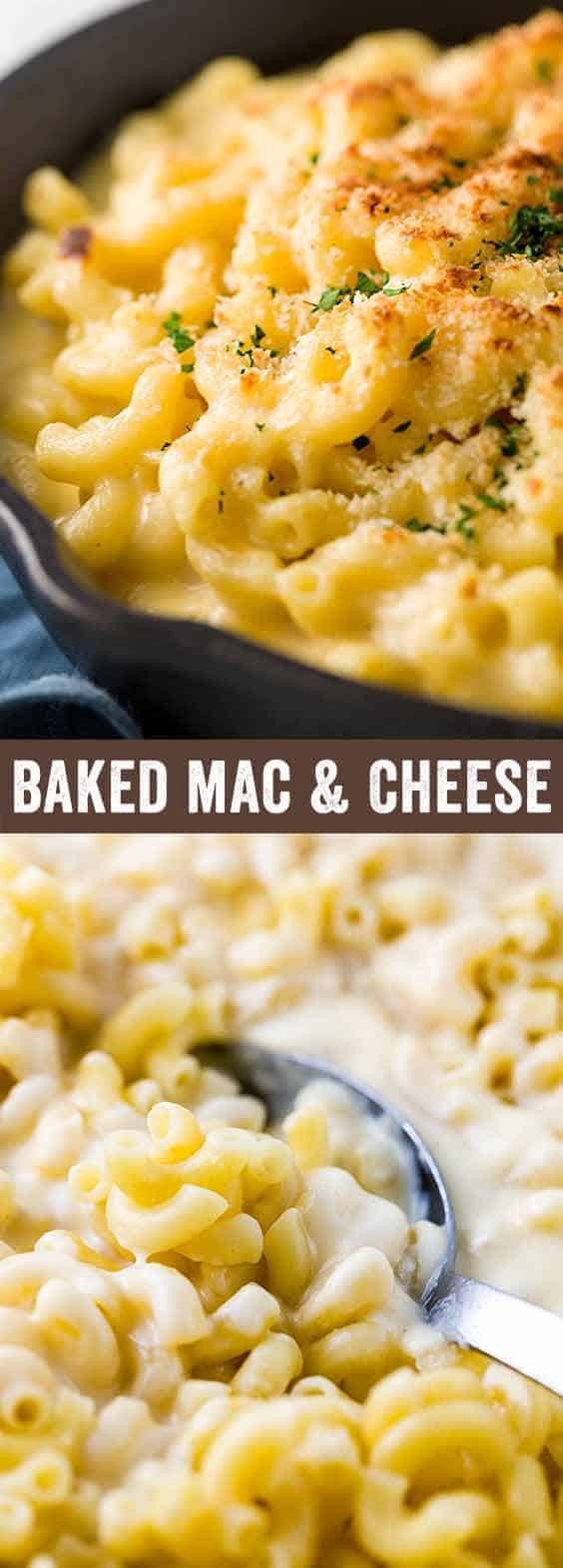 Baked Macaroni And Cheese With Ham And Bread Crumbs
 Baked Macaroni and Cheese with Bread Crumb Topping