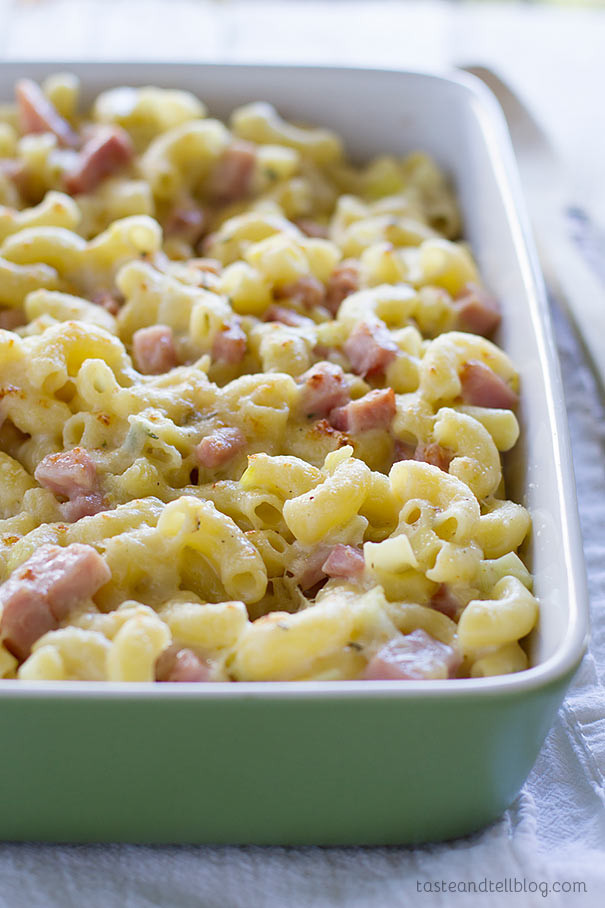 Baked Macaroni And Cheese With Ham Recipes
 Homemade Macaroni and Cheese with Ham and Leeks Taste