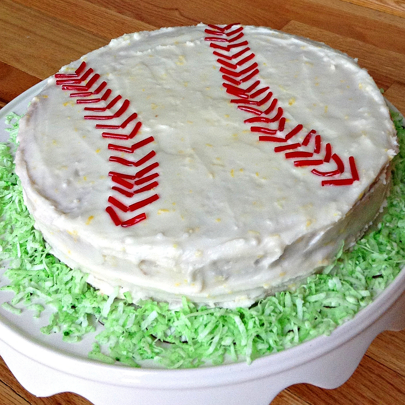 Baseball Birthday Cake
 Baseball Birthday Cake