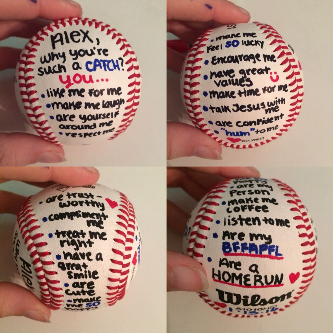 Baseball Gift Ideas For Boyfriend
 Valentine s Day for a baseball boyfriend … Stuff