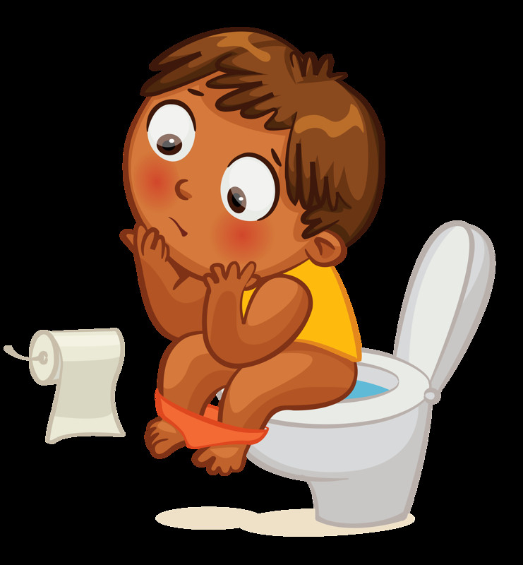 Bathroom Clipart For Kids
 Clip art Kid Potty Toilet Clock Time