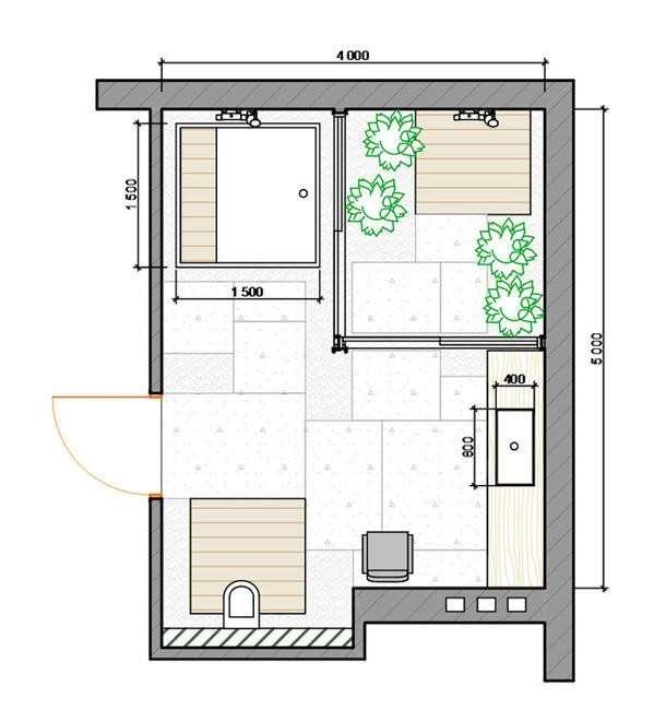 Bathroom Design Layout Planner
 Personalized Modern Bathroom Design Created by Ergonomic