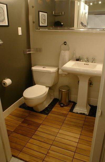 Bathroom Tile Cover Up
 35 best images about Deck tiles cork rubber floorings on
