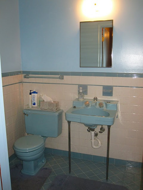 Bathroom Tile Cover Up
 refresheddesigns green idea save old bathroom tile