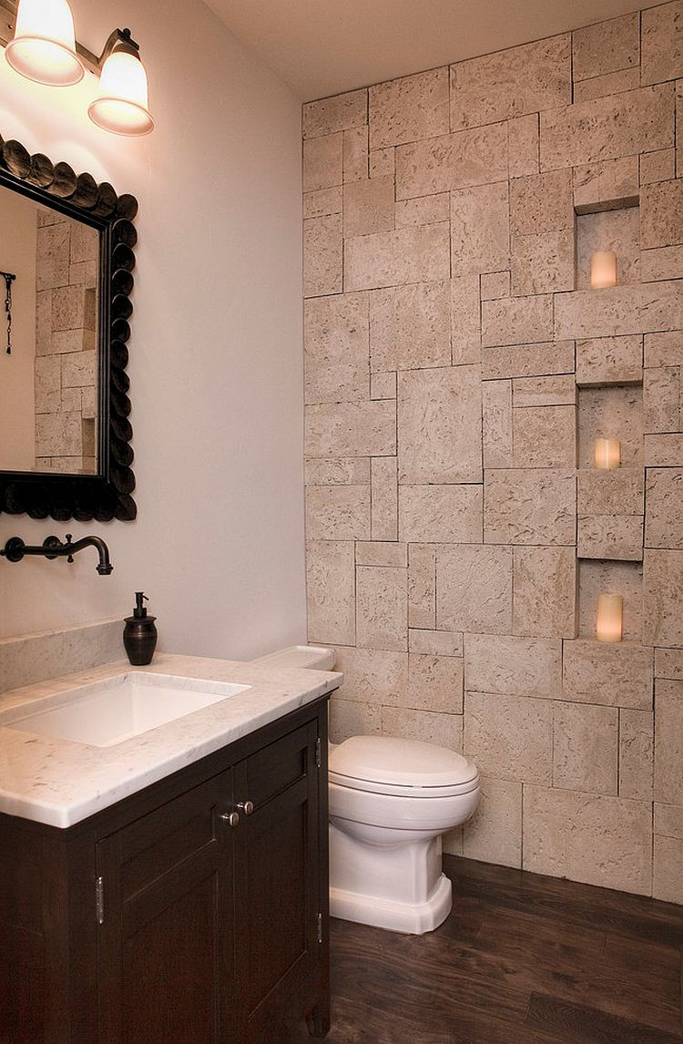 Bathroom Tile Walls
 30 Exquisite & Inspired Bathrooms With Stone Walls