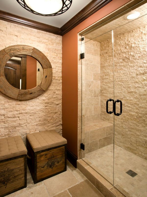 Bathroom Wall Tiles Design
 Beautiful sumptuous stone bathrooms
