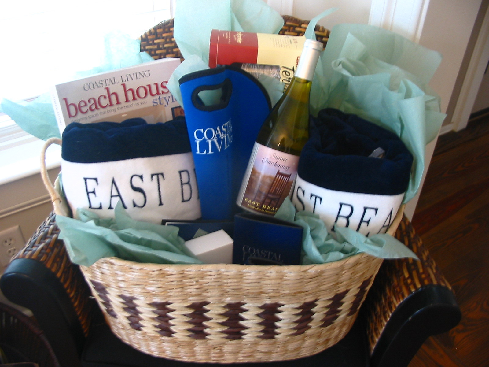 Beach Basket Gift Ideas
 East Beach