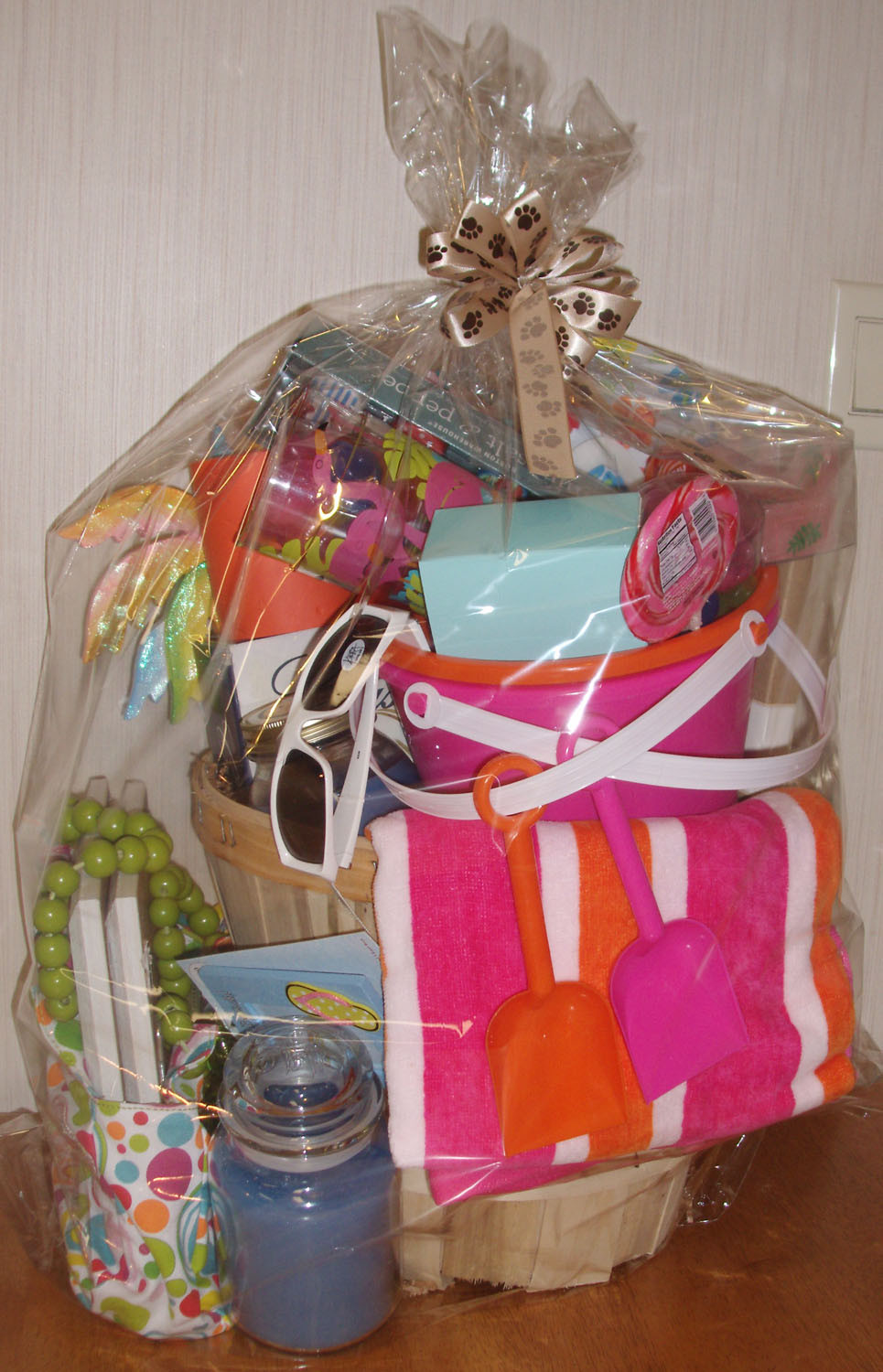 Beach Basket Gift Ideas
 Fourth Grade Raffle Basket