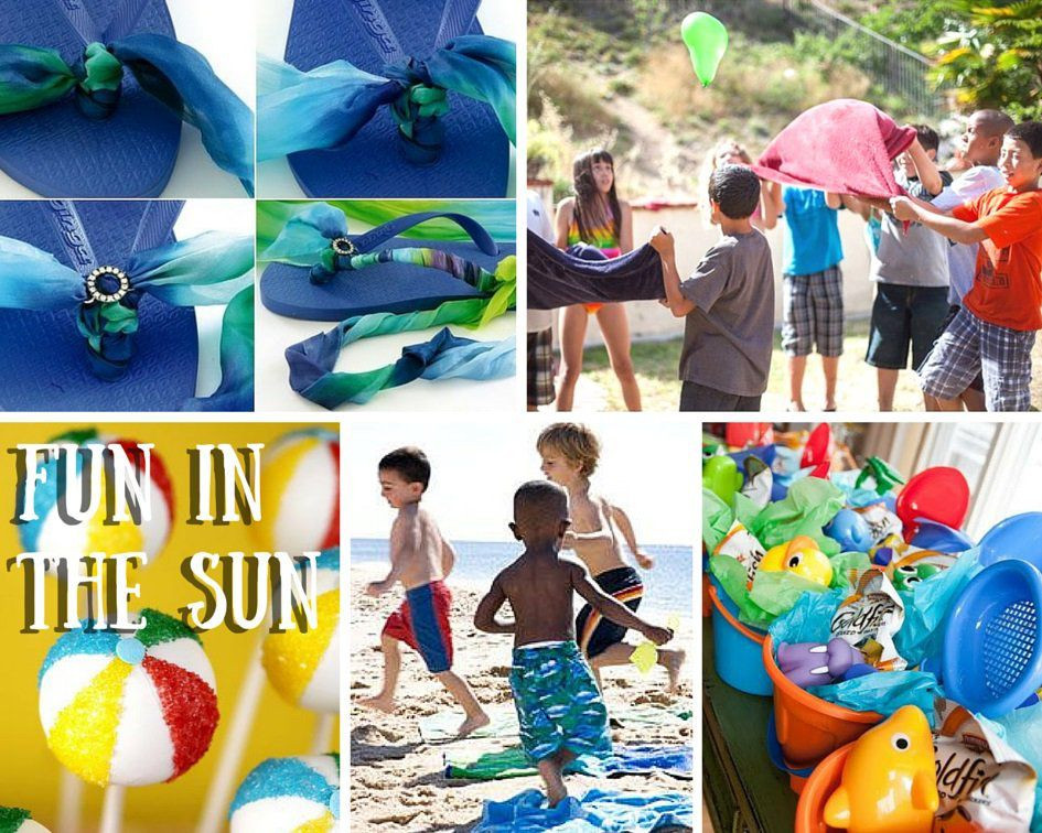 Beach Theme Kids Party
 Beach Party Ideas for Kids