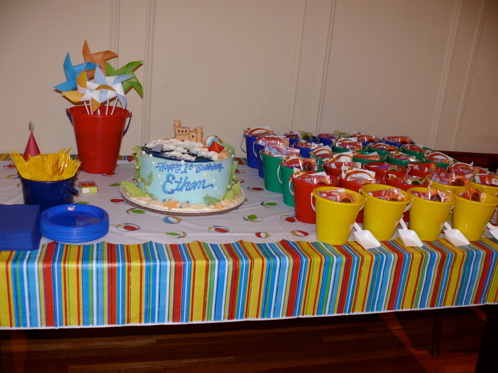 Beach Theme Kids Party
 Stylish Childrens Parties Beach First Birthday Party