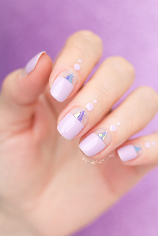 Beautiful Nail Designs
 birthday nail design beautiful nails SoNailicious