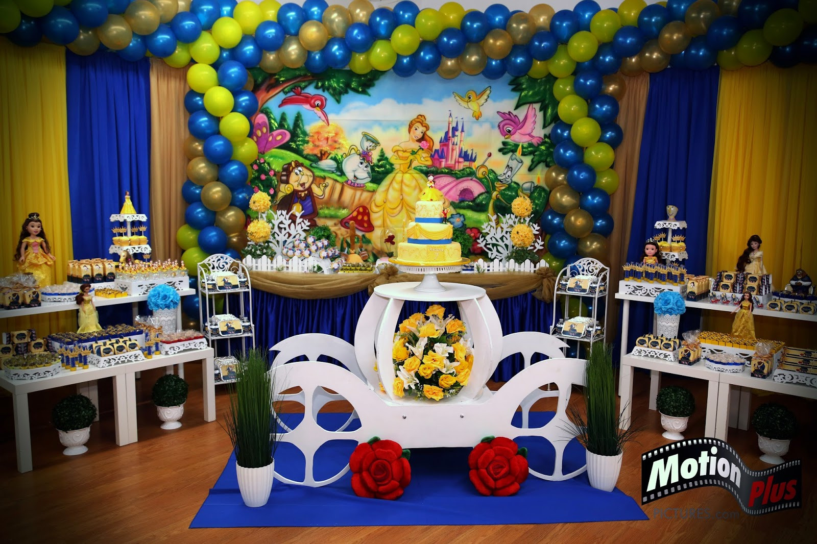 Beauty And The Beast Birthday Party
 Motion Plus "The Beauty and The Beast" Themed