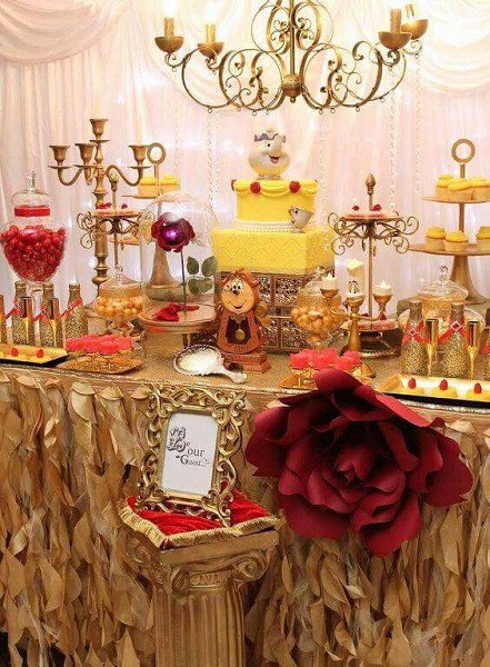 Beauty And The Beast Birthday Party
 Beauty and the Beast Birthday Party Ideas – Pink Lover