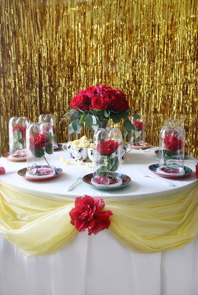 Beauty And The Beast Birthday Party
 This Beauty and The Beast Themed Birthday Party Is Nothing