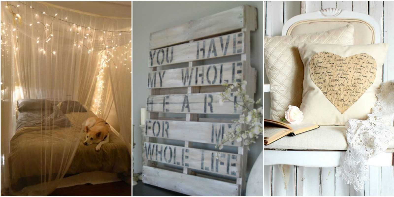 Bedroom Decor Ideas DIY
 21 DIY Romantic Bedroom Decorating Ideas Country Living