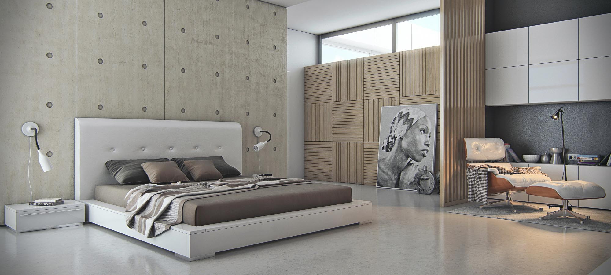 Bedroom Feature Wall Ideas
 Should I Have Polished Concrete Floors Mad About The House
