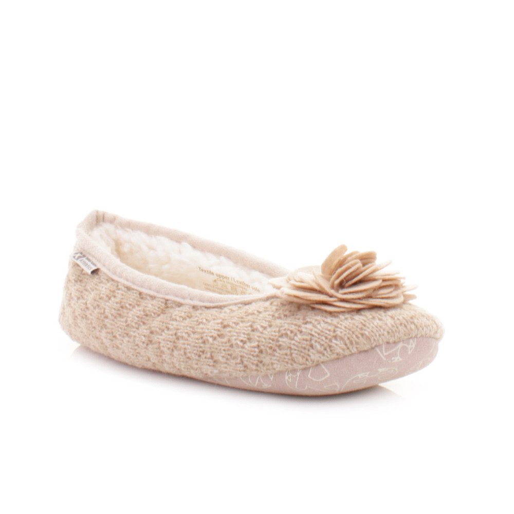 Bedroom Shoes Womens
 WOMENS BEDROOM ATHLETICS CHARLIZE NATURAL FLEECE KNIT