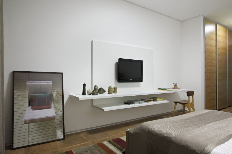 Bedroom Tv Wall Mount
 Mounted TV Ideas How to Decorate Them Beautifully