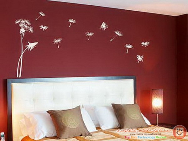 Bedroom Wall Art Paintings
 Beautiful Bedroom Ideas with Cute Flower Wall Stickers