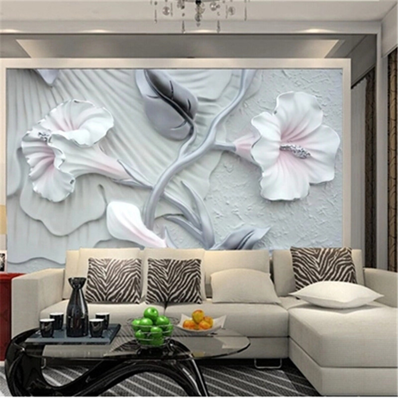 Bedroom Wall Art Paintings
 beibehang 3d photo wallpaper for living room painting