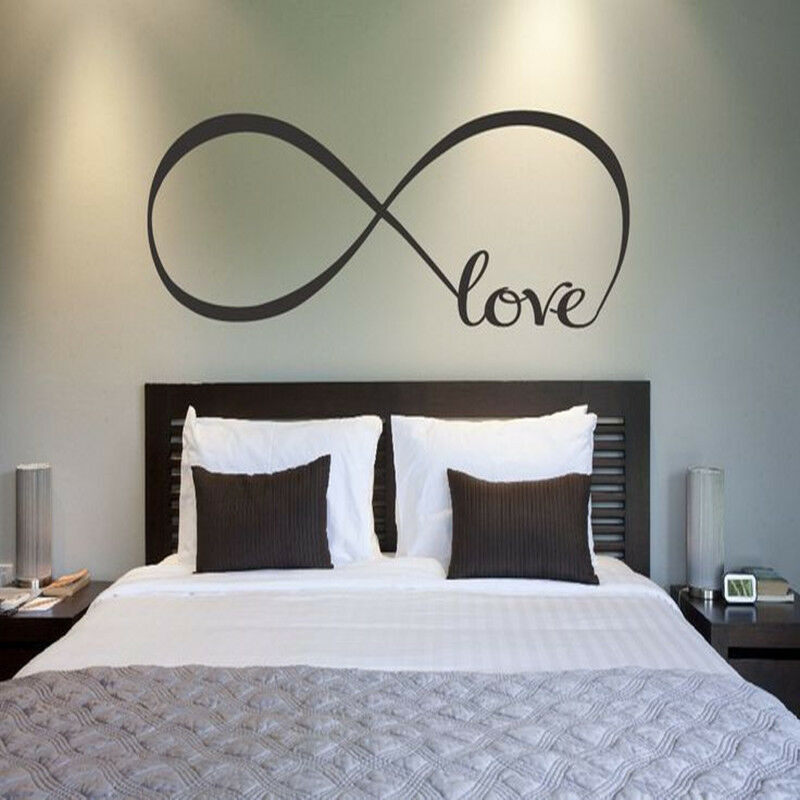 Bedroom Wall Art Stickers
 Cool Love Removable Wall Stickers Art Vinyl Quote Decal