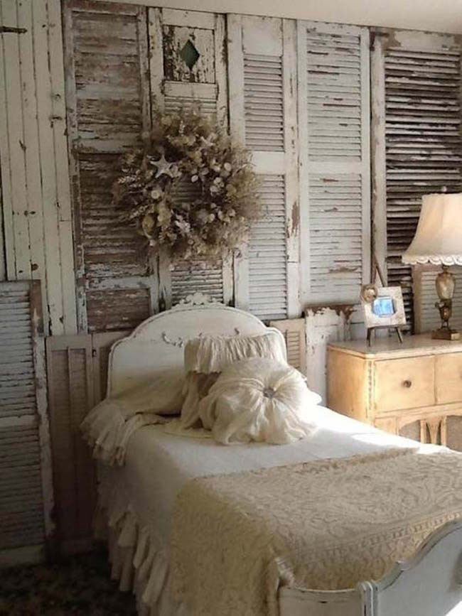 Bedroom Wall Coverings
 7 Inspiring Ways to Use Vintage Shutters on Your Walls