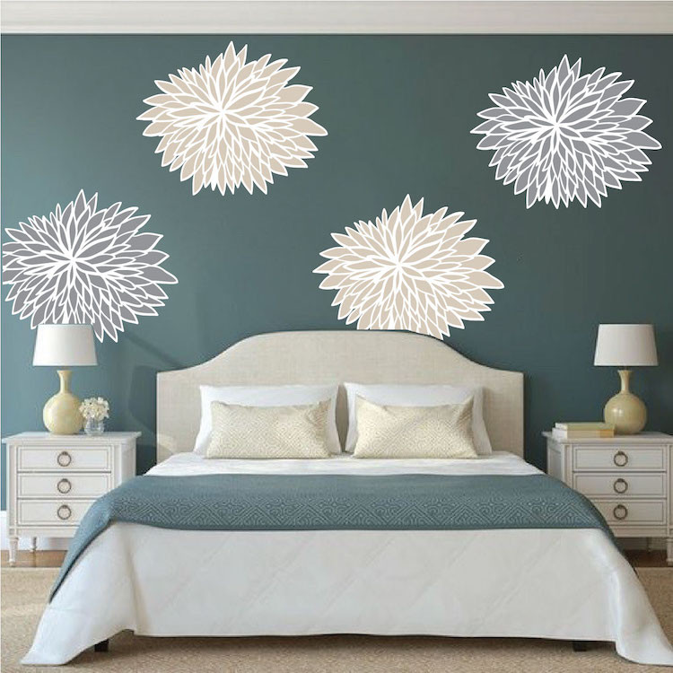 Bedroom Wall Decal
 Bedroom Flower Wall Decals Floral Wall Decal Murals