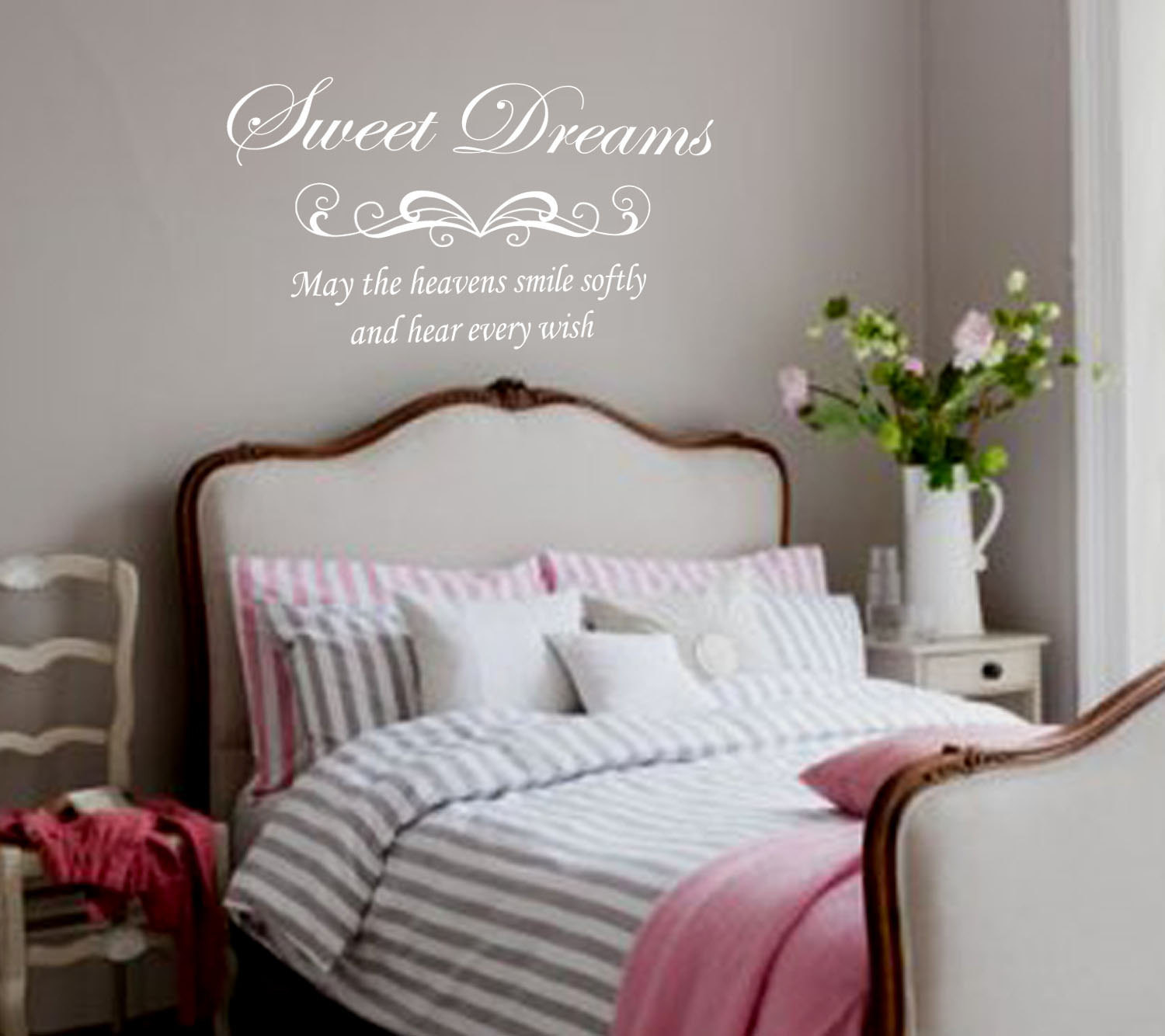 Bedroom Wall Decal
 Bedroom Wall Decal Sweet dreams Removable Vinyl Lettering