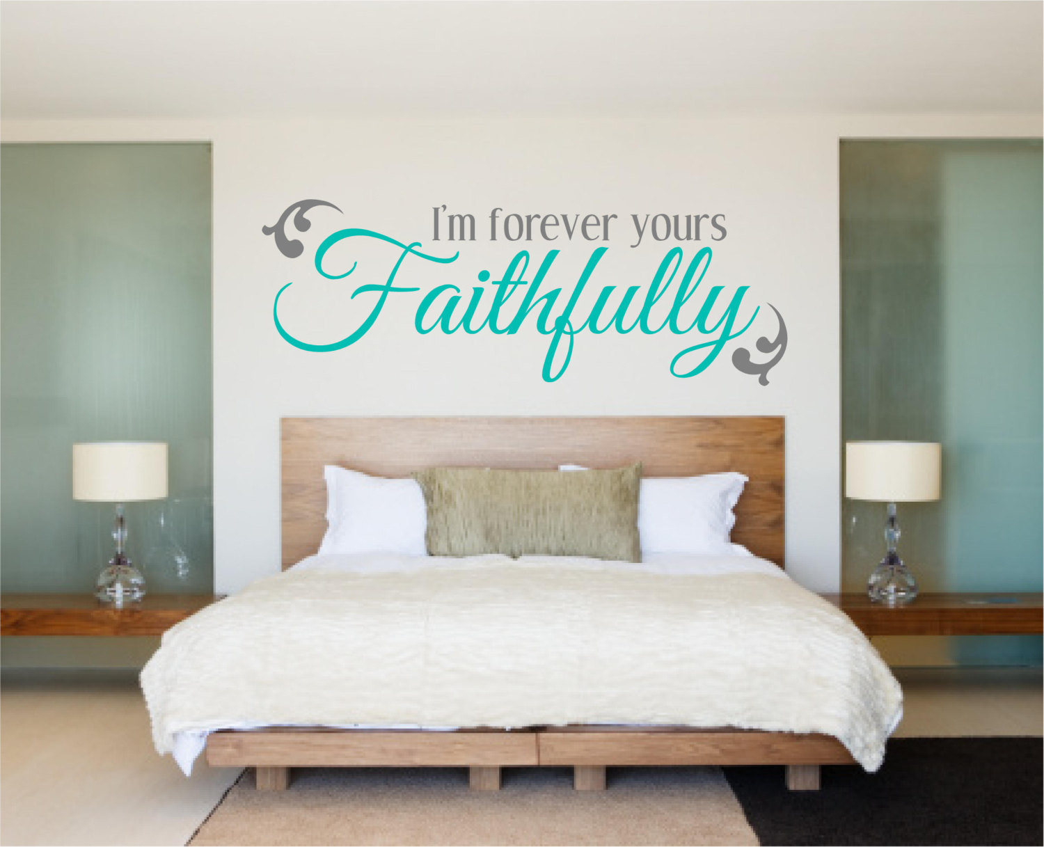 Bedroom Wall Decal
 Bedroom Decal Bedroom Wall Decal Love Decal I m Forever